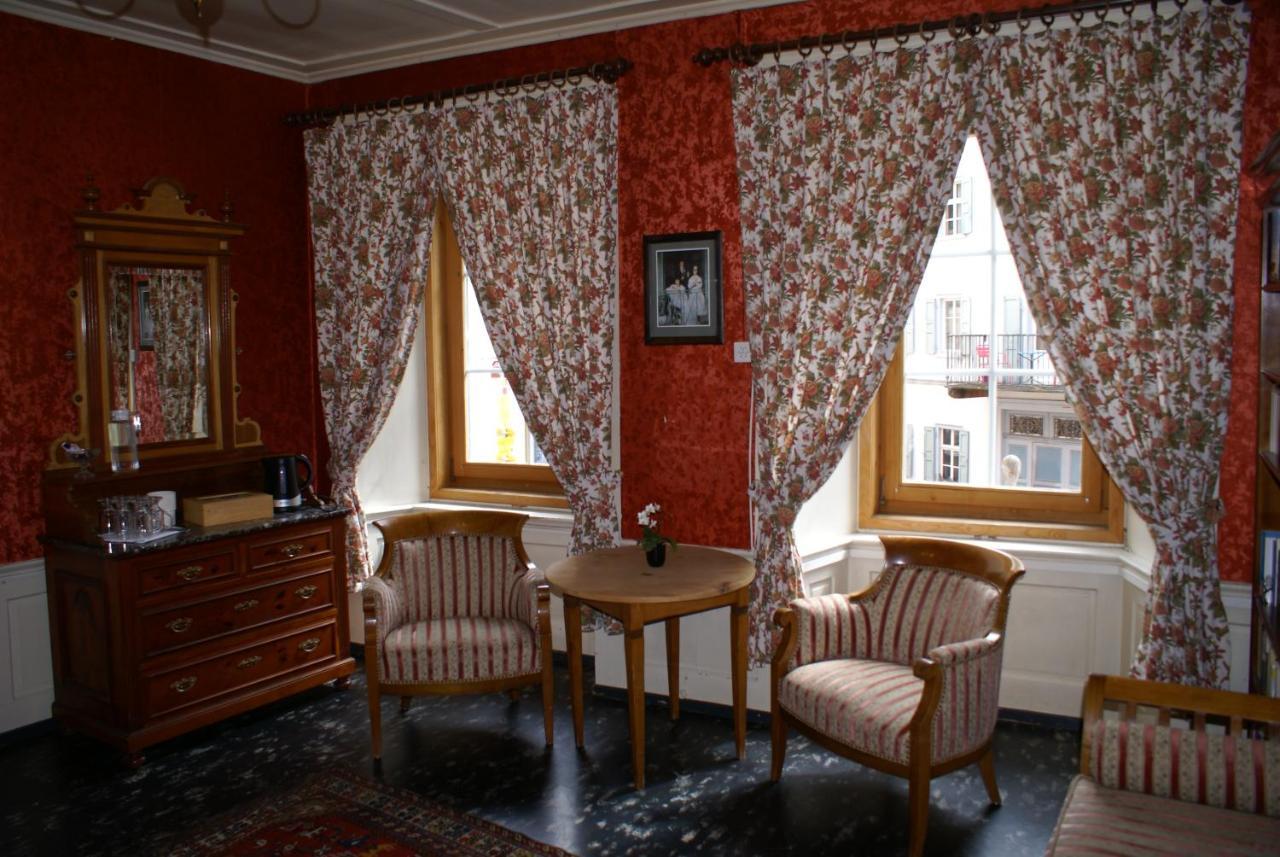 Historisches Hotel Piz Ela Bergün Buitenkant foto