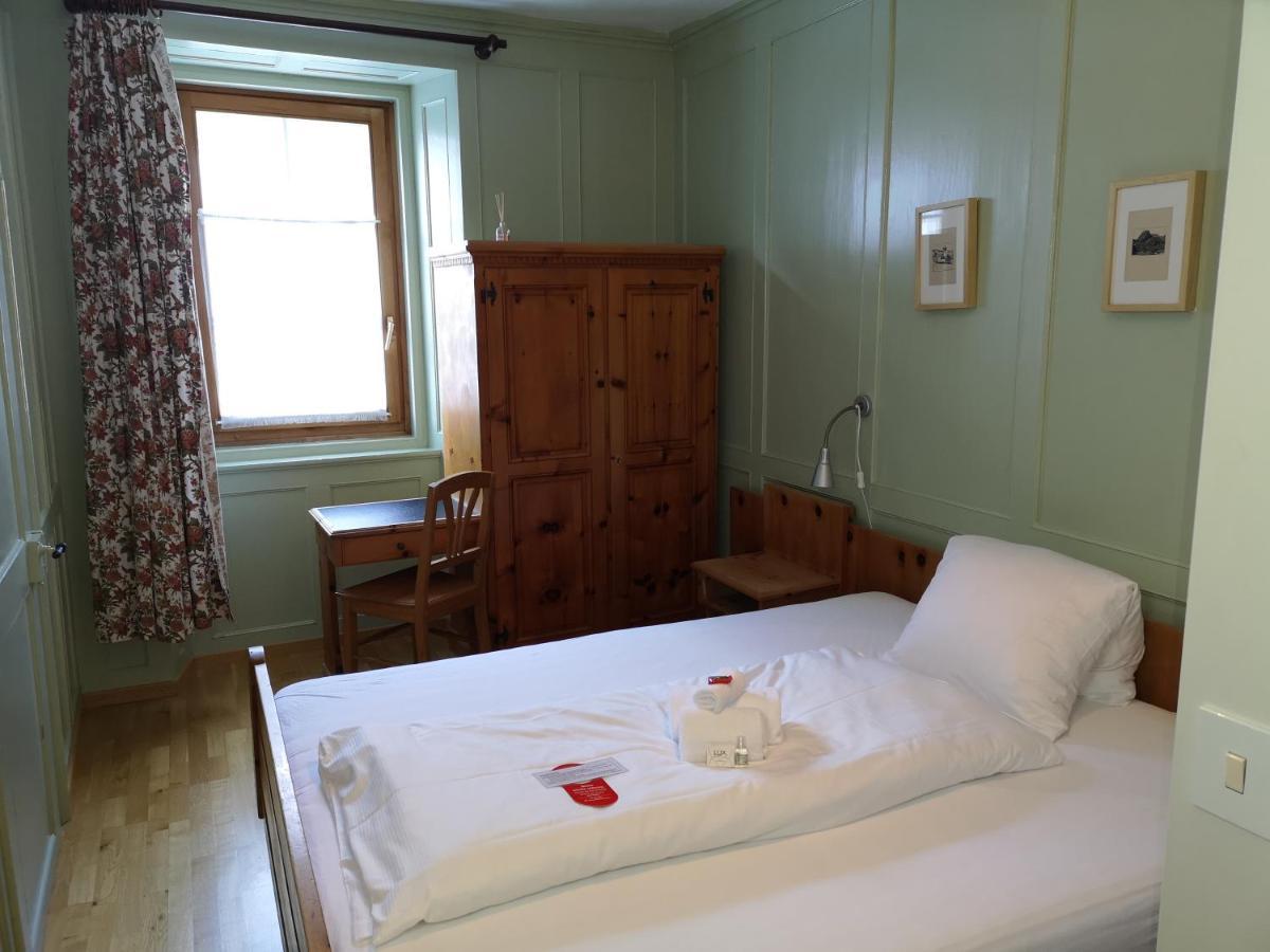 Historisches Hotel Piz Ela Bergün Buitenkant foto